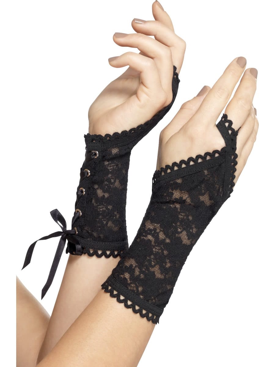 Black Lace Glovettes