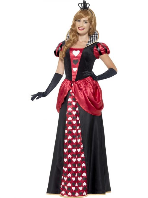 Royal Red Queen Ladies Fancy Dress Costume