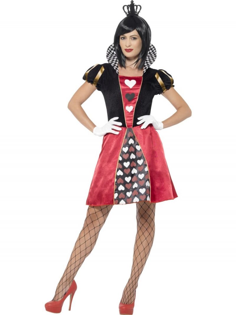 Carded Queen Ladies Fancy Dress Costume