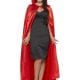 Red Long Hooded Cape