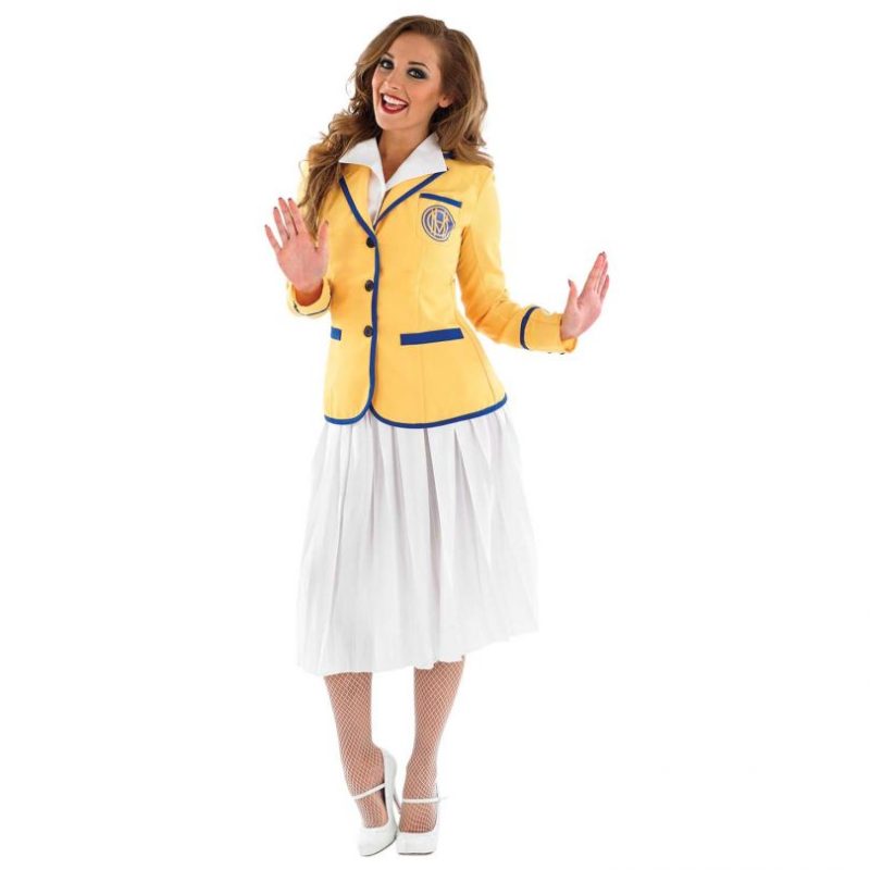 Holiday Camp Hostess (HI-DE-HI) Ladies Fancy Dress Costume