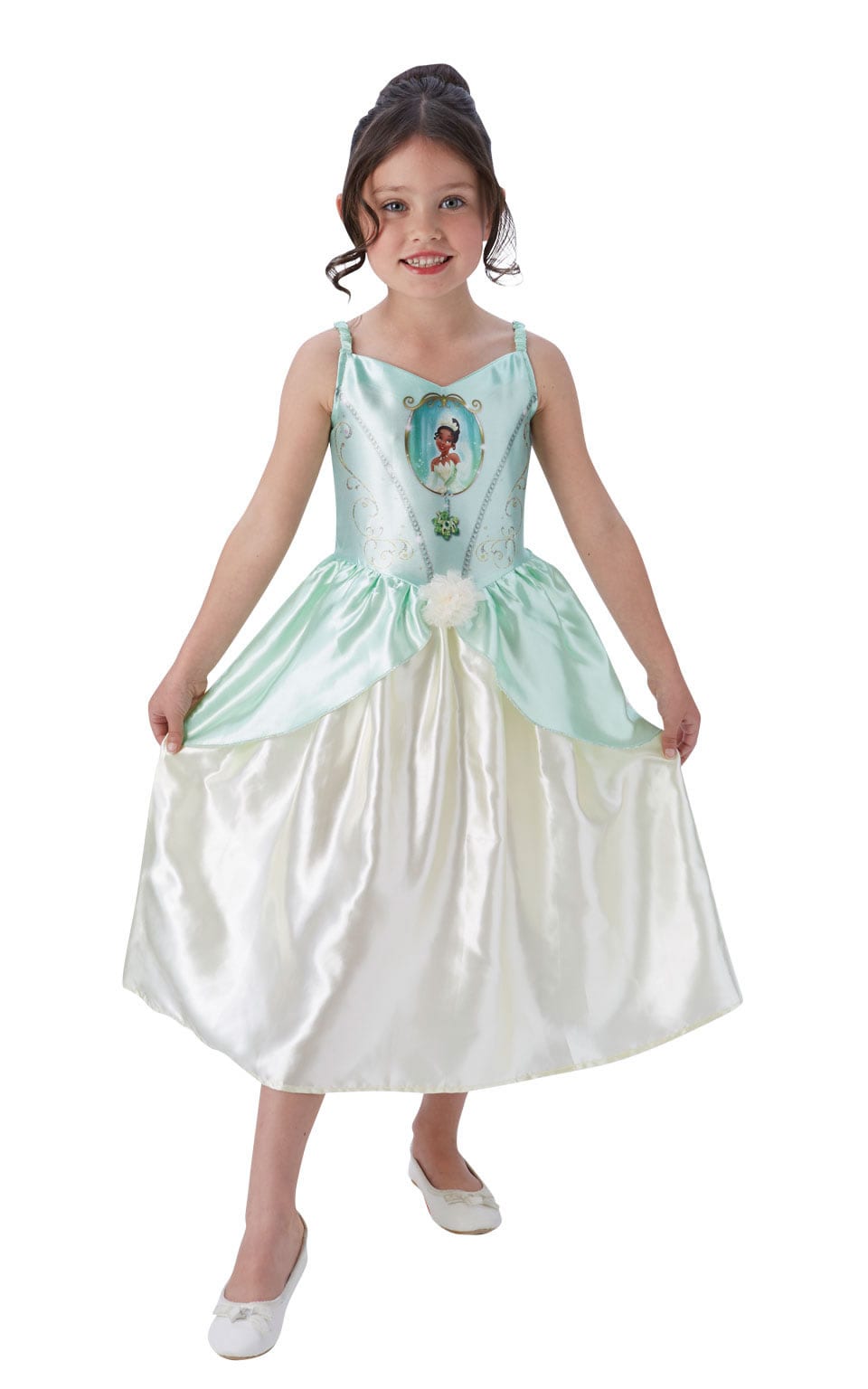 Disney Princess Fairytale Tiana Children's Fancy Dress Costume
