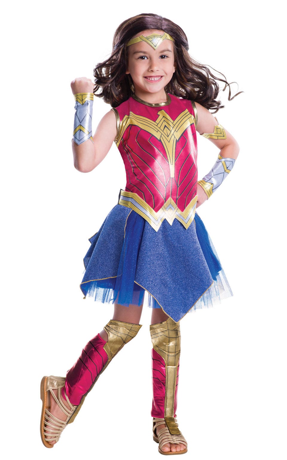 Batman v Superman Dawn of Justice Wonder Woman Children's Fancy Dress Costume