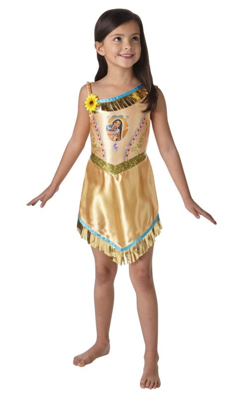 Disney Princess Fairytale Pocahontas Children's Fancy Dress Costume