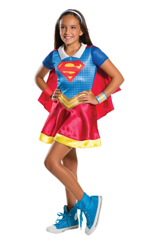 DC Super Hero Supergirl Children's Fancy Dress Costume