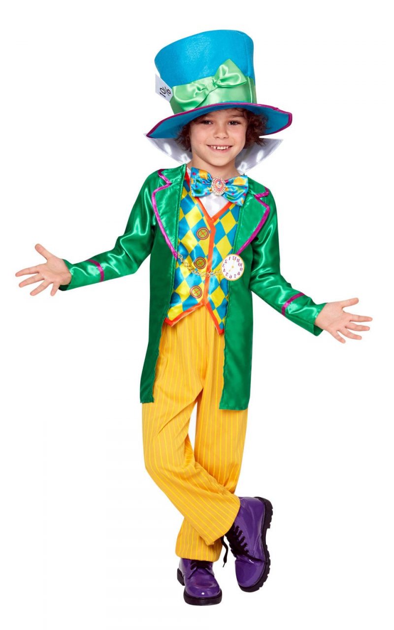 Disney's Alice in Wonderland Mad Hatter Boy Children's Fancy Dress Costume