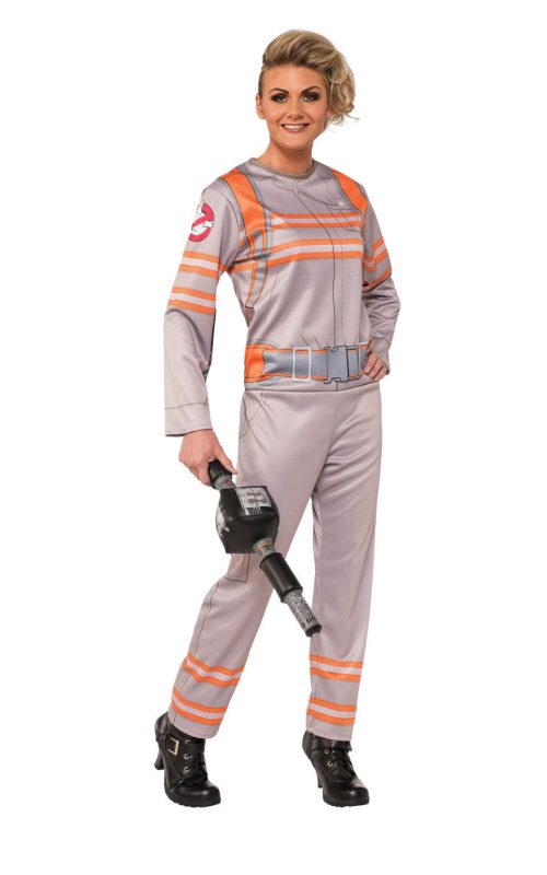 Ghostbuster's Jumpsuit Ladies Fancy Dress Costume