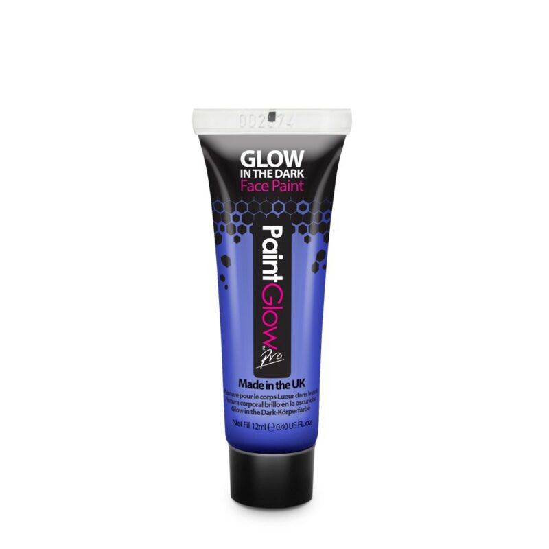 Paintglow Glow in the Dark Face & Body Paint Blue