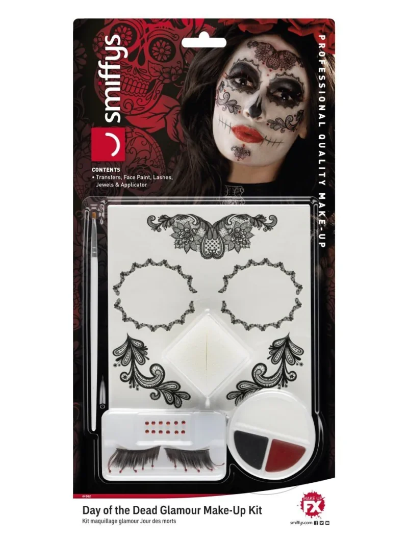 Day of the Dead Glamour Make-Up Kit - Image 4