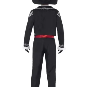 Day of the Dead Senor Bones Halloween Fancy Dress Costume - Image 3