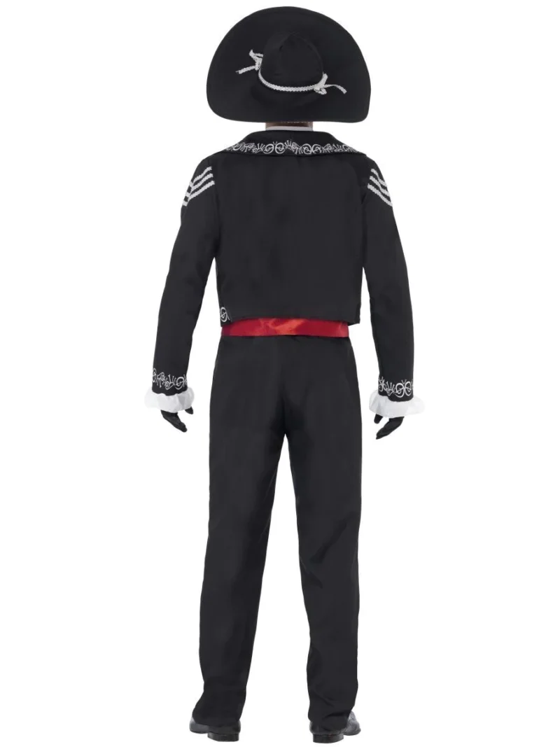 Day of the Dead Senor Bones Halloween Fancy Dress Costume - Image 3