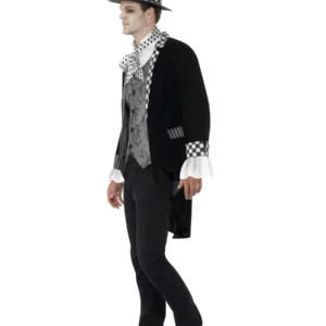 Deluxe Dark Hatter Men's Halloween Fancy Dress Costume - Image 2