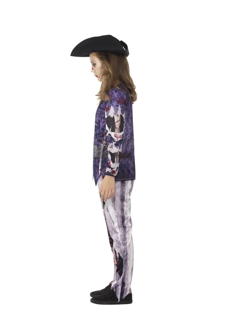Jolly Rotten Pirate Girl Children's Halloween Fancy Dress Costume - Image 2