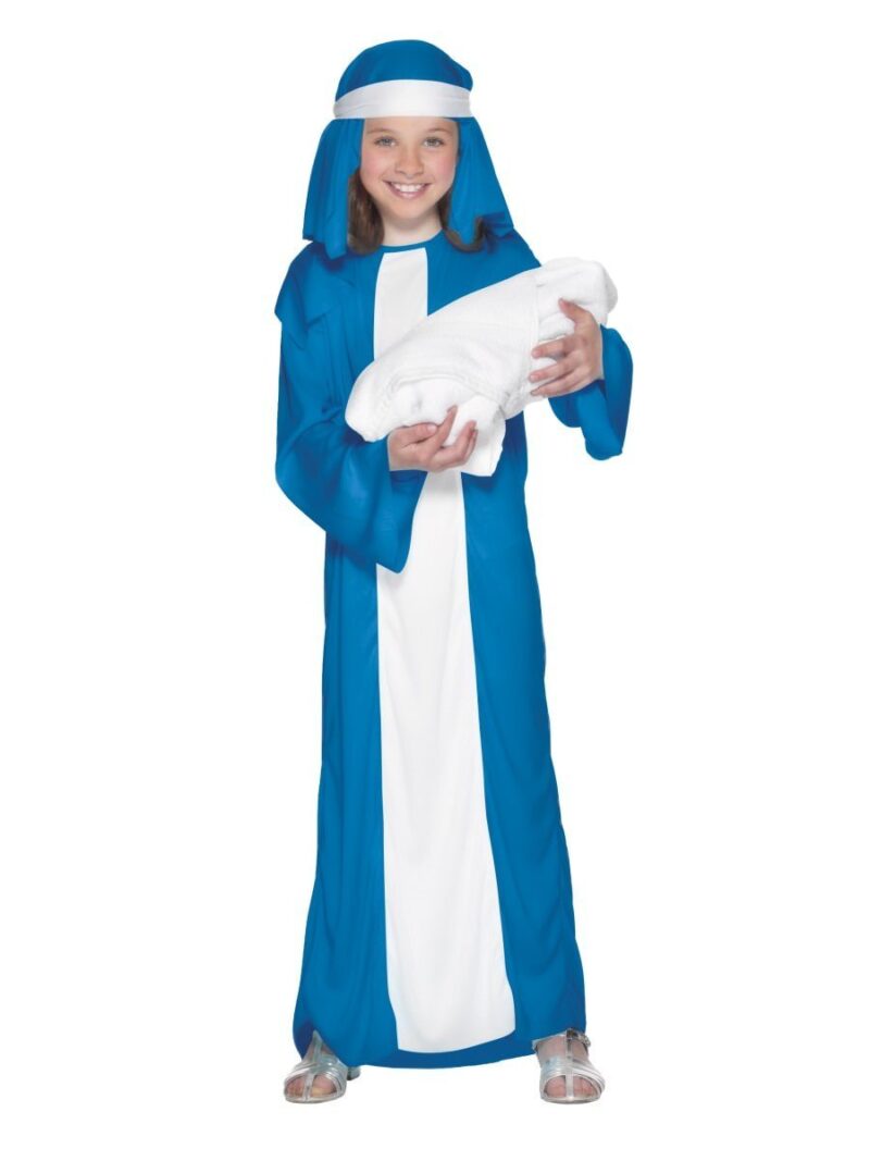 Mary Childrens Christmas Fancy Dress Costume