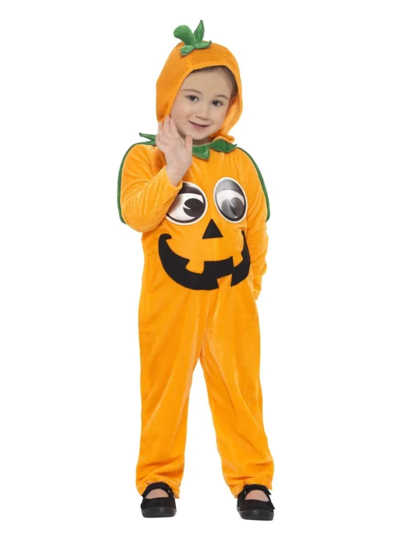 Pumpkin Toddler Children's Halloween Fancy Dress Costume - Image 2
