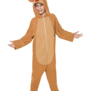 Reindeer Boy (ONESIE) Children's Christmas Fancy Dress Costume