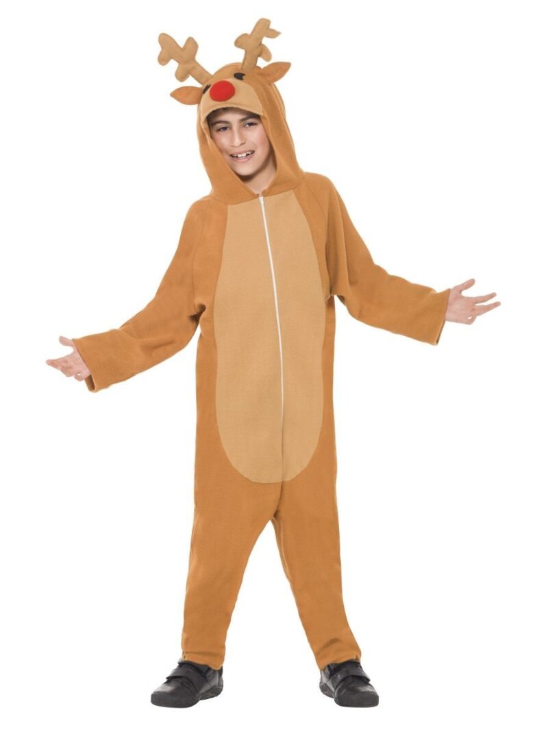 Reindeer Boy (ONESIE) Children's Christmas Fancy Dress Costume