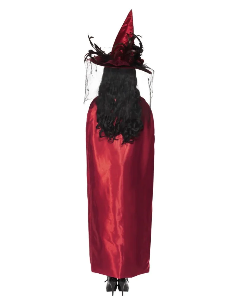 Deluxe Reversible Vampire/Devil Red Black Cape - Image 3