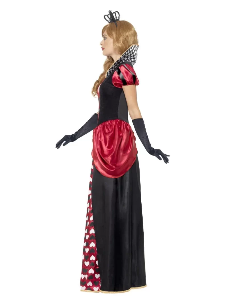 Royal Red Queen (Wonderland) Ladies Fancy Dress Costume - Image 3
