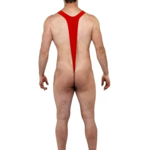 Fever Santa Face Mankini Men's Christmas Fancy Dress Costume - Image 2
