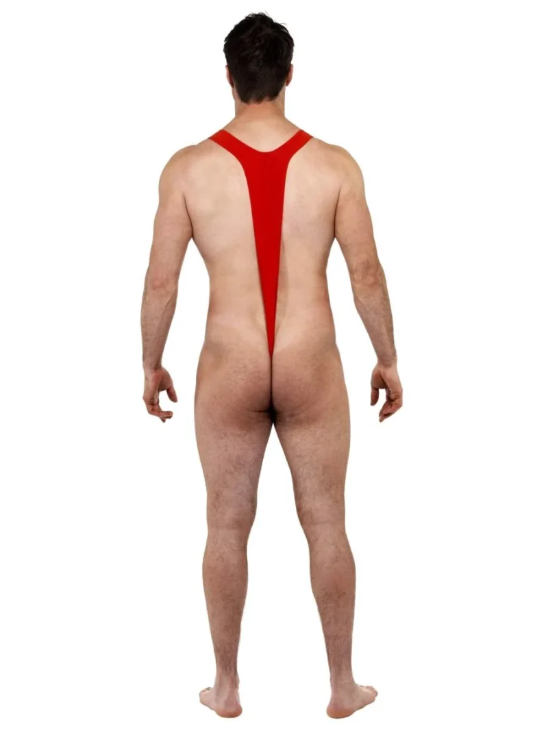 Fever Santa Face Mankini Men's Christmas Fancy Dress Costume - Image 2