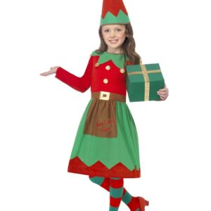Santa's Little Helper Children's Christmas Fancy Dress Costume