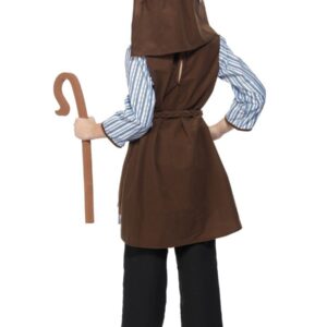 Shepherd (Blue Stripe) Childrens Christmas Fancy Dress Costume - Image 3