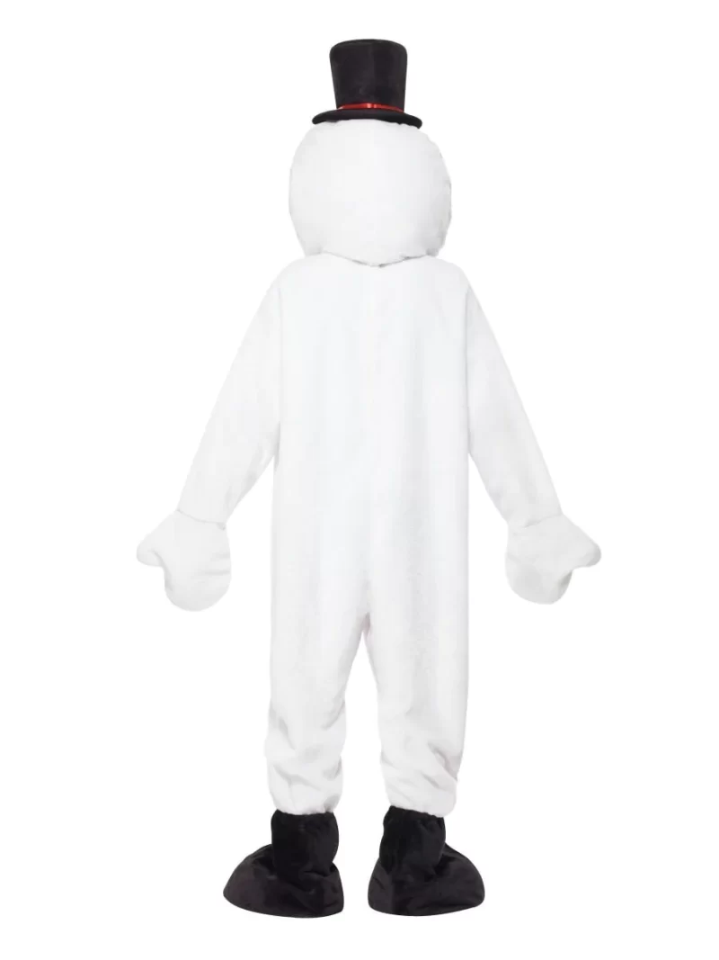 Snowman Mascot Christmas Men's Fancy Dress Costume - Image 3