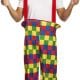 Clown Rainbow Men's Fancy Dress Costume