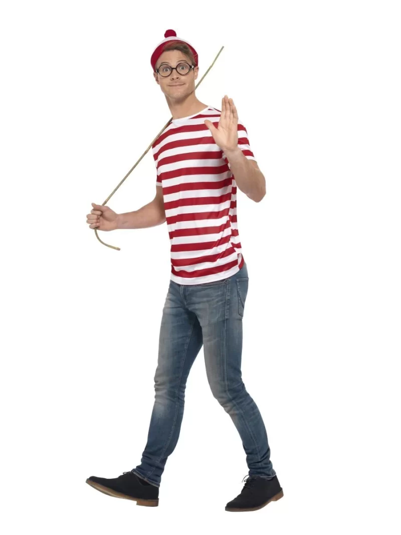 Where's Wally Kit Men's Fancy Dress Costume - Image 2