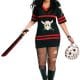 Friday the 13th Miss Voorhees Plus Size Ladies Fancy Dress Costume
