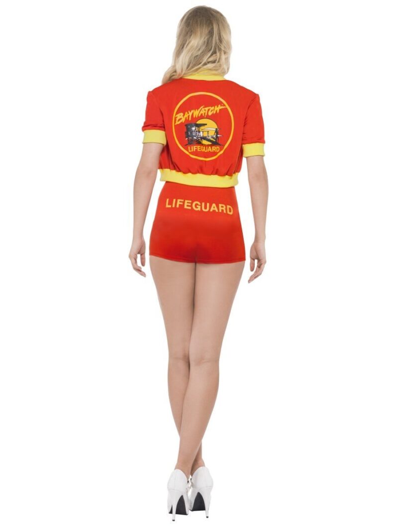 Baywatch Lifeguard Ladies Fancy Dress Costume - Image 3