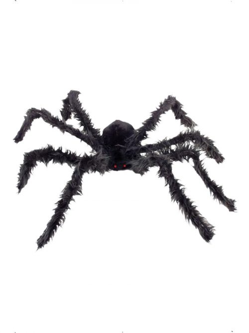 Giant Hairy Spider With Light Up Eyes