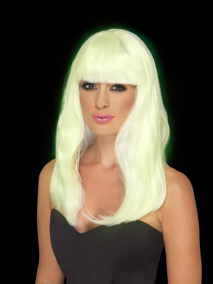 Glam Glo in the Dark Party Wig