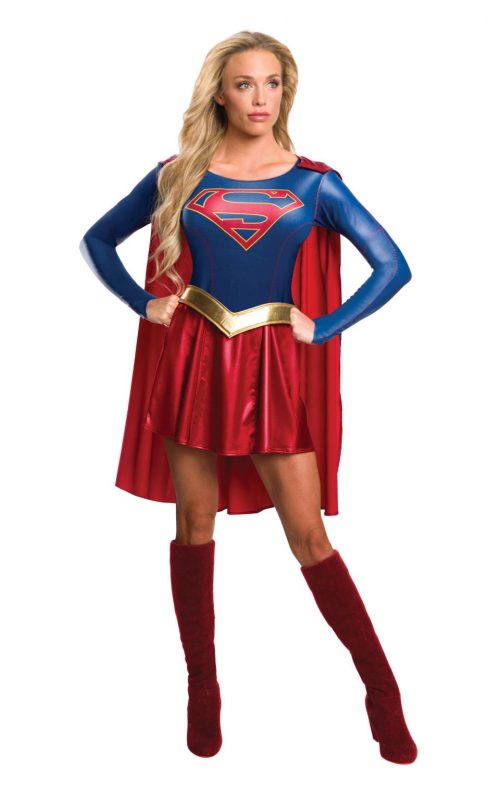 Supergirl (TV Series) Ladies Super Hero Fancy Dress Costume