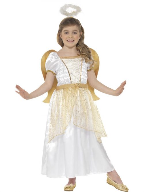Angel Princess Children's Christmas Fancy Dress Costume
