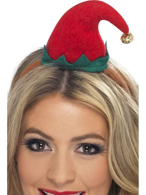Mini Elf Hat On Headband