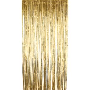 Shimmer Curtain, Metallic Gold