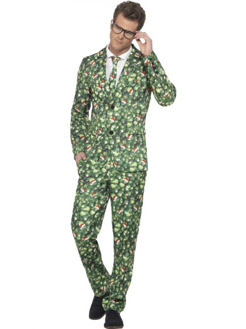 Brussel Sprout Standout Suit Christmas Fancy Dress Costume