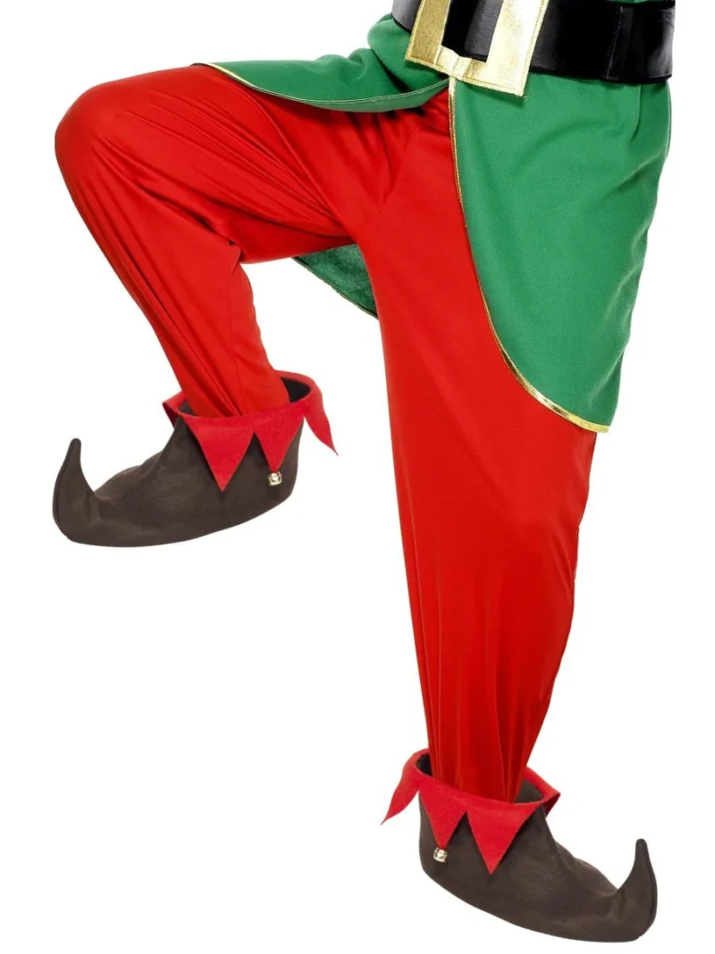 Brown/Red Elf Shoe Covers - Image 2