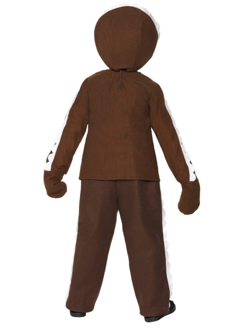 Little Gingerbread Man Children's Christmas Fancy Dress Costume - Image 2