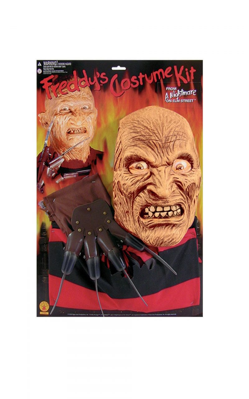 A Nightmare on Elm Street Freddy Krueger Kit Men's Fancy Dress Costume