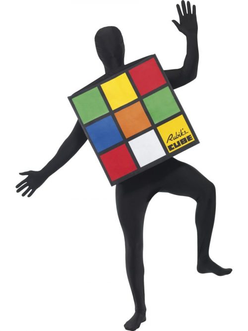 Rubik's Cube Unisex Adult Fancy Dress Costume