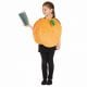 Peach Unisex Children's Fancy Dress Costume