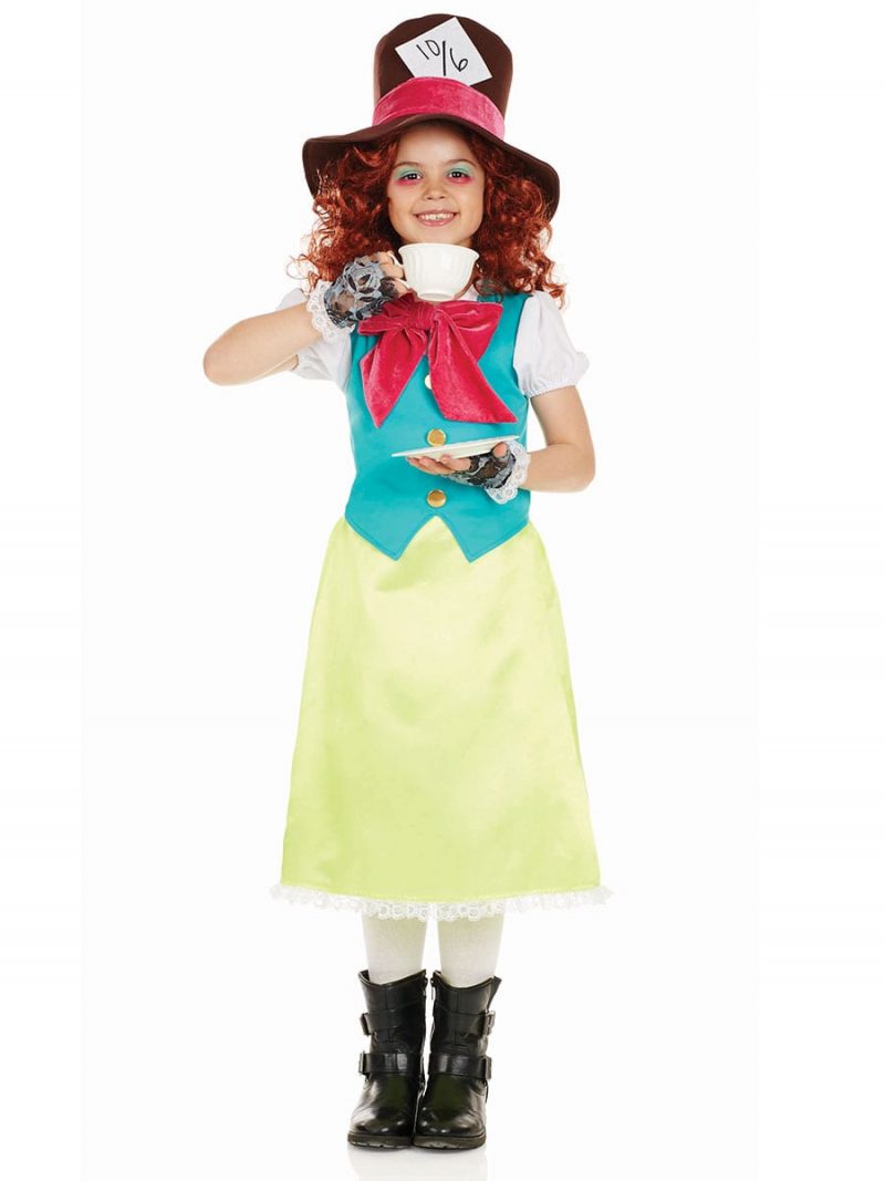 Miss Hatter Children's Fancy Dress Costume