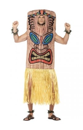 Tiki Totem Pole Men's Fancy Dress Costume