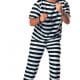 Prisoner Man (Convict) Men's Fancy Dress Costume