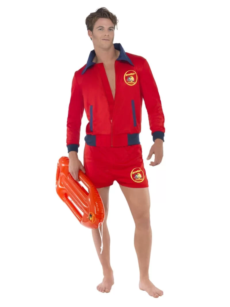 Baywatch Lifeguard Mens Fancy Dress Costume