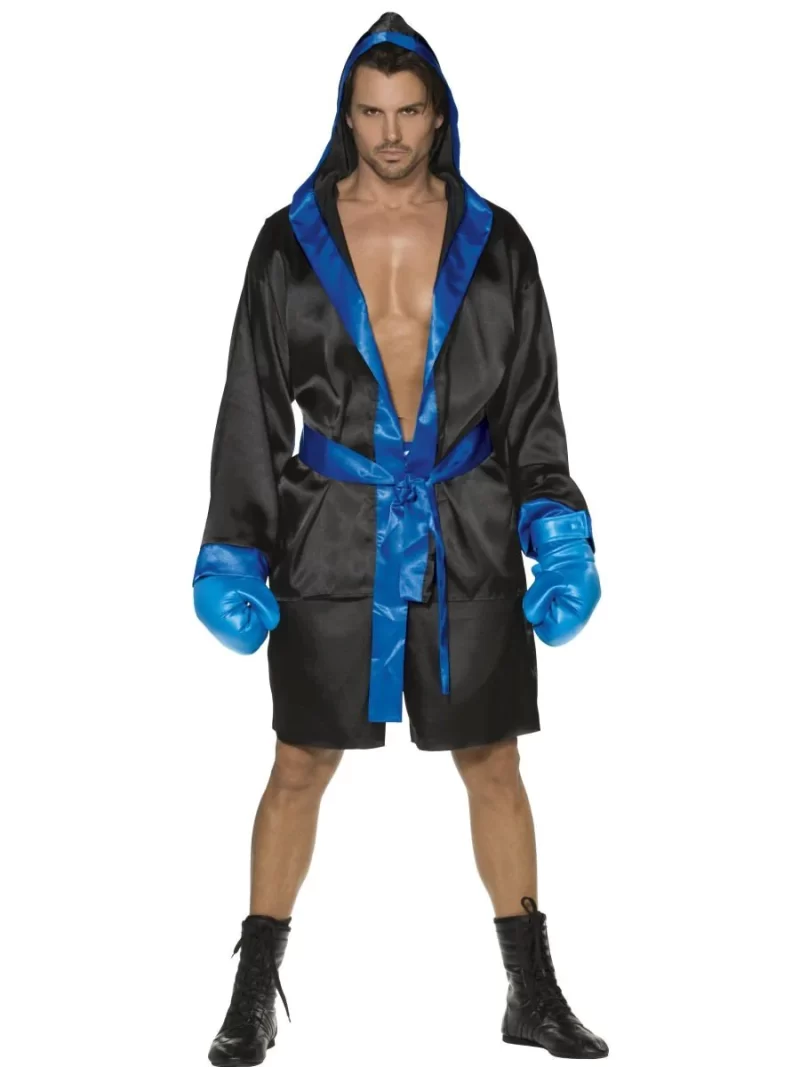 Fever Collection Boxer Mens Fancy Dress Costume - Image 3
