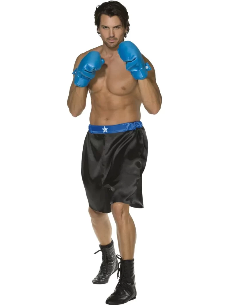 Fever Collection Boxer Mens Fancy Dress Costume - Image 2